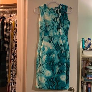 Calvin Klein Scuba Sheath Dress